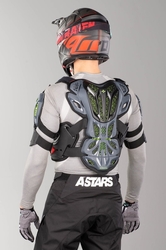 Chránič hrudi Alpinestars A-10 Full Chest Protector Anthracite / Black / Red