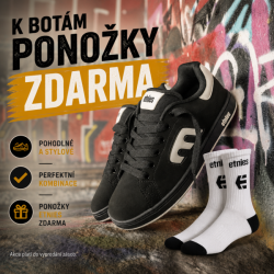 Pánské boty ETNIES Callicut Black / White / Black