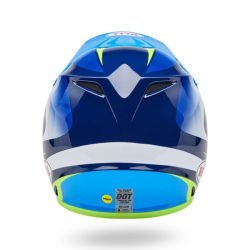 Mx Helma BELL MX-9 Mips Jackal Blue / Hi-Viz Yellow 25