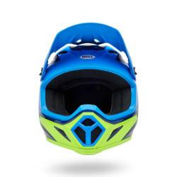 Mx Helma BELL MX-9 Mips Jackal Blue / Hi-Viz Yellow 25
