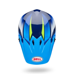 Mx Helma BELL MX-9 Mips Jackal Blue / Hi-Viz Yellow 25