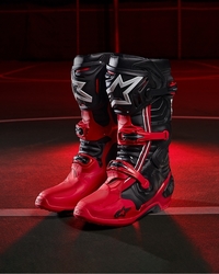 Mx Boty Alpinestars Tech 10 Acumen Red / Black / White