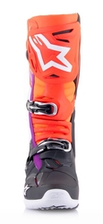 Mx Boty Alpinestars Tech 10 Black / Red Fluo / Orange Fluo / White