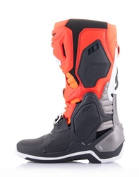 Mx Boty Alpinestars Tech 10 Black / Red Fluo / Orange Fluo / White