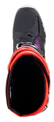 Mx Boty Alpinestars Tech 10 Black / Red Fluo / Orange Fluo / White