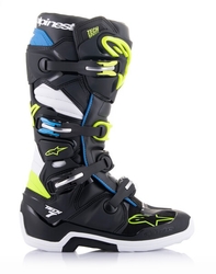 Mx Boty Alpinestars Tech 7 Black / Blue / Yellow Flo 2023