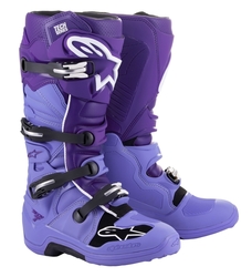 Mx Boty Alpinestars TECH 7 Boots Double Purple / White