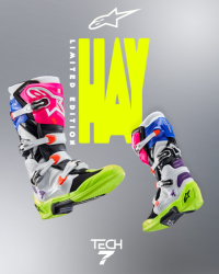 Mx Boty Alpinestars Tech 7 Limited Edition Hay Boot Multicolor