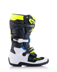 Dětské Mx Boty Alpinestars Tech 7S  Black / Enamel / Blue / Yellow Fluo