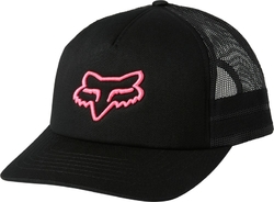 Dámská čepice FOX Boundary Trucker Hat Black Pink