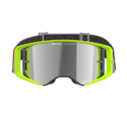 MX brýle Alpinestars Supertech Corp Yellow / Fluro Red Silver Mirror