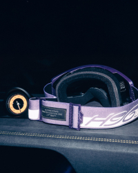 Mx Brýle Alpinestars HUNTA96 XXV Supertech Vision Goggle Purple White Mirror Silver