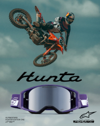 Mx Brýle Alpinestars HUNTA96 XXV Supertech Vision Goggle Purple White Mirror Silver