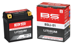 Motocyklová baterie BS BATTERY BSLi-01 Lithium LiFePO4 12,8V 2Ah (24Wh)
