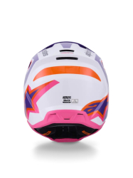 Mx Helma Alpinestars SM3 Heat Helmet Pink Purple White 26