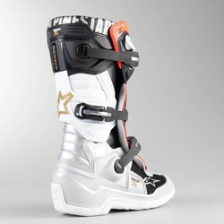 Dětské Mx Boty Alpinestars Tech 7S Black / Silver / White / Gold 2022