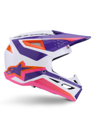 Mx Helma Alpinestars SM3 Heat Helmet Pink Purple White 26