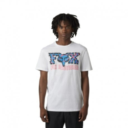 Pánské tričko Fox Racing Barb Wire Ii Short Sleeve Prem Tee Colour Optic White