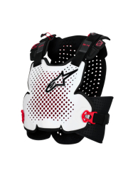 Chránič hrudi Alpinestars A-4 Plasma Chest Protector Black Red White