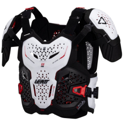 Chránič hrudi a zad Leatt 5.5 Pro EVO Chest Protector White