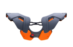 chránič krční páteře  ATLAS VISION, šedá/oranžová
