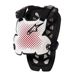 Chránič hrudi Alpinestars A - 1 Pro White / Black / Red 2023