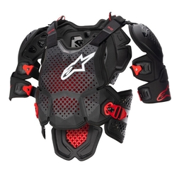 Chránič těla Alpinestars A - 10 V2 Anthracite / Black / Red 2023