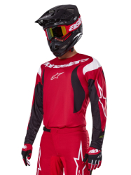 Mx Dres Alpinestars Fluid Haul Jersey Bright Red Black 25