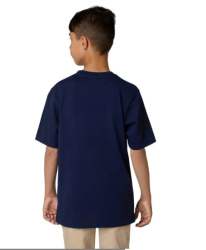 Dětské tričko Fox Youthth Checker Ss Tee - Navy