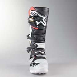 Mx Boty Alpinestars TECH 7 Boot Black Silver White Gold