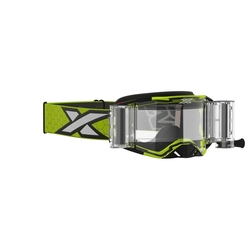 MX brýle s převíjením Eks Brand Lucid Race Pack Flo Yellow / Black Zip Off