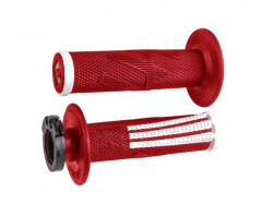 Mx Gripy Odi Emig Pro V2 Lock-on Red/White