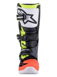 Dětské Mx Boty Alpinestars Tech 7S Dark Gray/Red Flourescent/Yellow