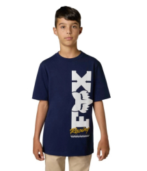 Dětské tričko Fox Youthth Checker Ss Tee - Navy