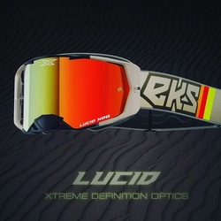 Mx Brýle Eks Brand Lucid Black & Tan - Red Mirror Lens