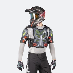 Chránič hrudi Alpinestars A-10 Full Chest Protector Anthracite / Black / Red