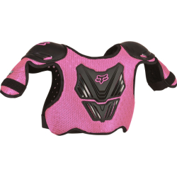 Dětský chrániče hrudi FOX PeeWee Roost Black Pink