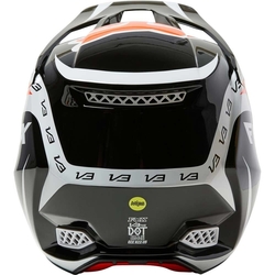 Mx Helma Fox V3 RS Dvide Black / White / Orange Mips 2022