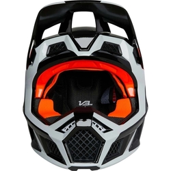 Mx Helma Fox V3 RS Dvide Black / White / Orange Mips 2022