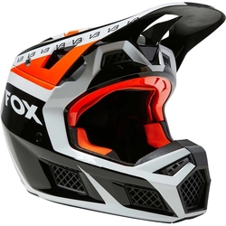 Mx Helma Fox V3 RS Dvide Black / White / Orange Mips 2022