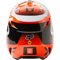 MX helma FOX V1 LEED Helmet Flo Orange 2023