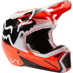 MX helma FOX V1 LEED Helmet Flo Orange 2023