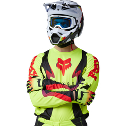Mx Dres Fox 180 Kozmik Jersey Fluorescent Yellow