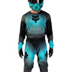 Mx Dres FOX 360 Revise Jersey Teal 2024