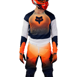 Mx Dres FOX 360 Revise Jersey Navy / Orange 2024