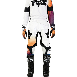 Mx Kalhoty FOX 360 Streak Pants White 2024