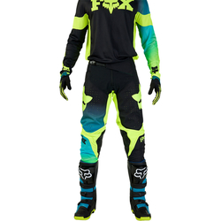 Mx Kalhoty FOX 360 Streak Pants Black / Yellow 2024