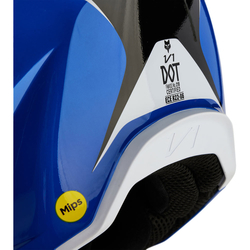 Mx Helma Fox V1 Nitro Helmet Blue 2024