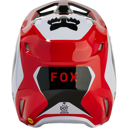 Mx Helma Fox V1 Nitro Helmet Fluorescent Red 2024