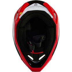 Mx Helma Fox V1 Nitro Helmet Fluorescent Red 2024